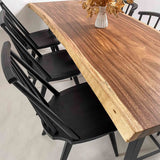 No.2448　モンキーポッド/一枚板ダイニングテーブル