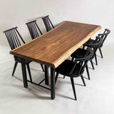 No.2448　モンキーポッド/一枚板ダイニングテーブル