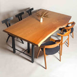 No.2383　欅（けやき）/一枚板ダイニングテーブル