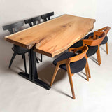 No.2350　欅（けやき）/一枚板ダイニングテーブル