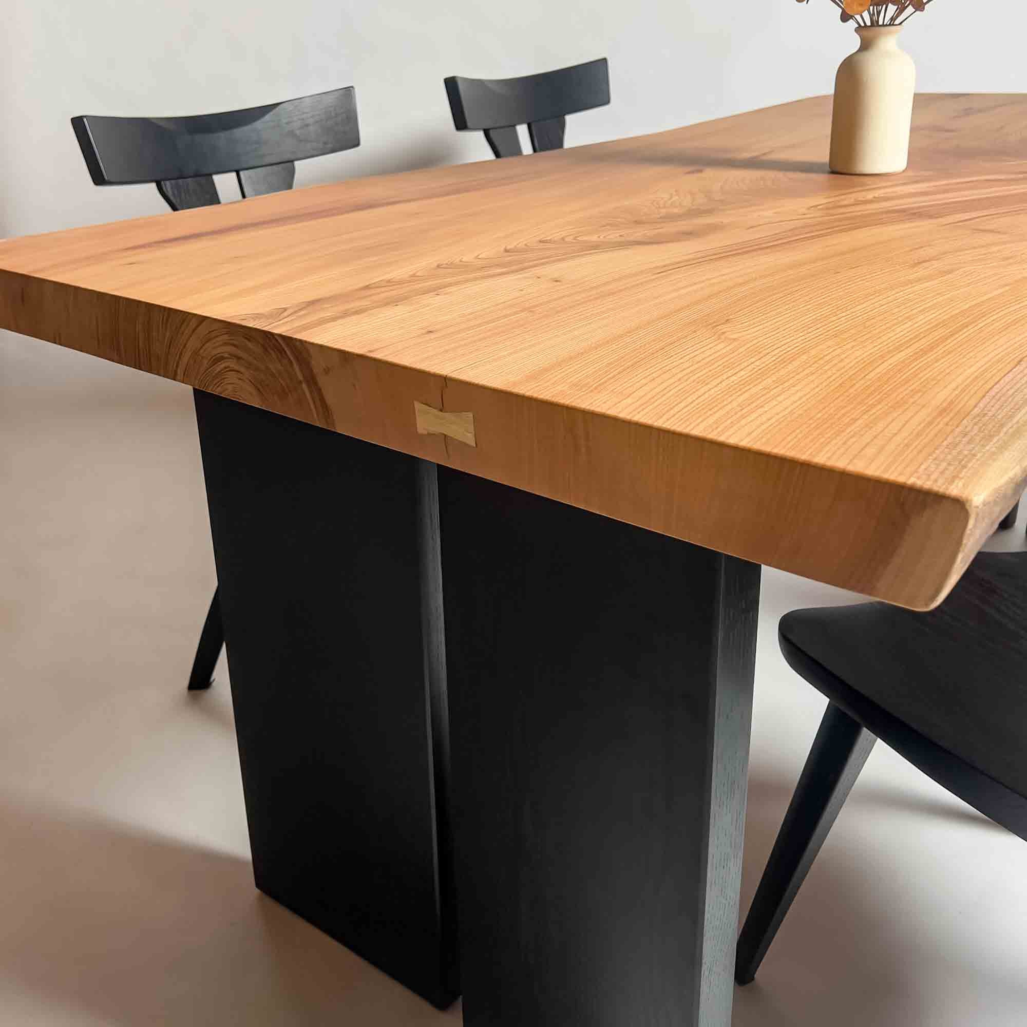 No.2375　欅（けやき）/一枚板ダイニングテーブル