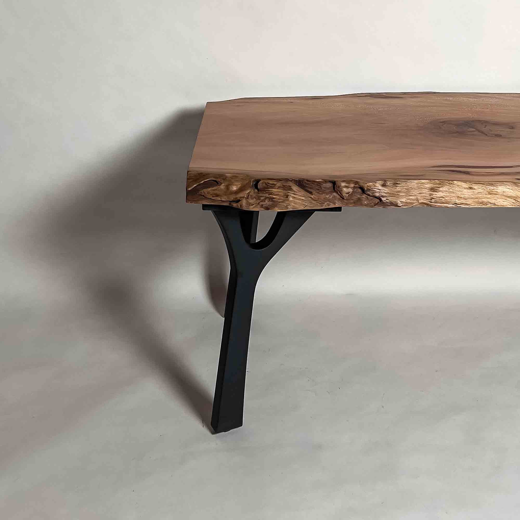 KIDOMEIMOKU プラタナス一枚板ダイニングテーブル｜150cm(4人掛け