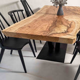 No.2171　栃（とち）/一枚板ダイニングテーブル