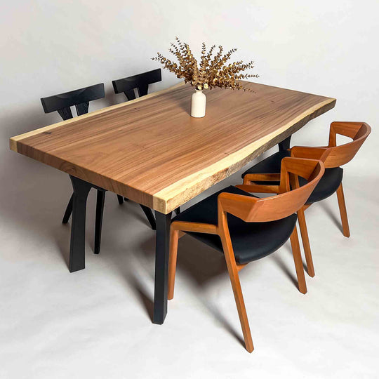 No.2381　モンキーポッド/一枚板ダイニングテーブル