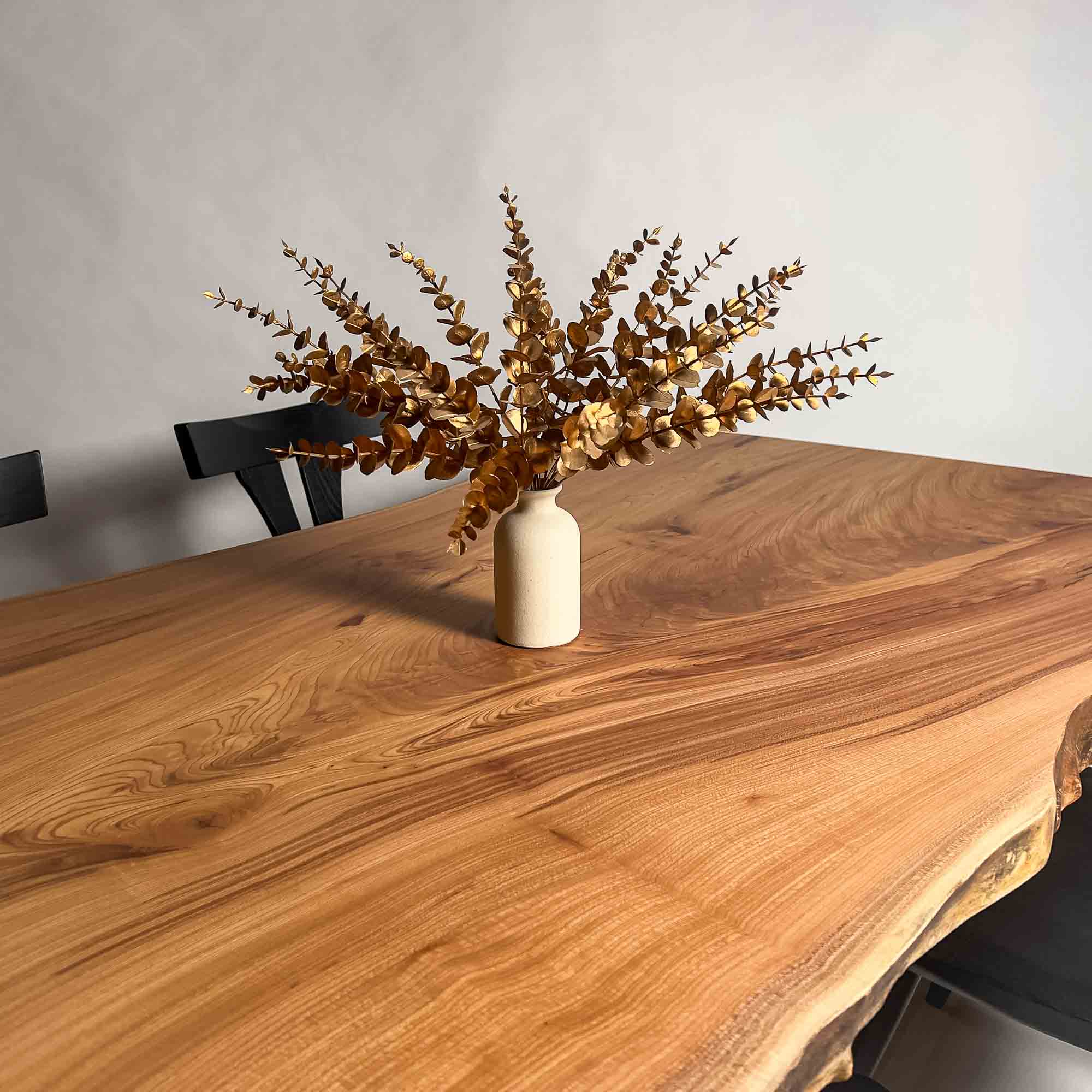 No.2375　欅（けやき）/一枚板ダイニングテーブル