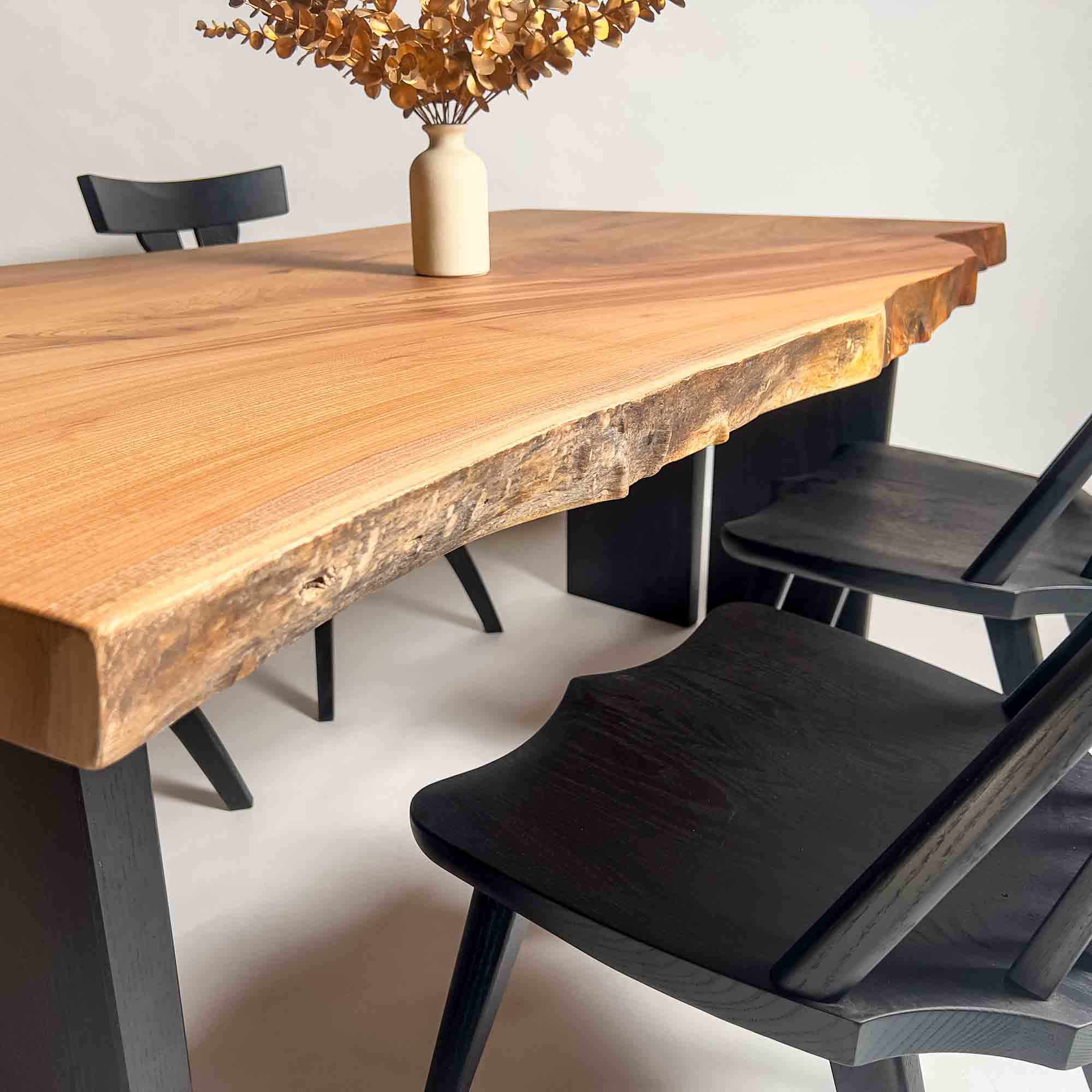 No.2375　欅（けやき）/一枚板ダイニングテーブル