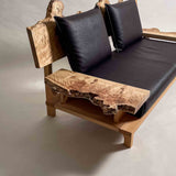 No.2246　ポプラ/天然無垢 一枚板ソファ