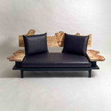 No.2246　ポプラ/天然無垢 一枚板ソファ