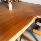 No.2383　欅（けやき）/一枚板ダイニングテーブル