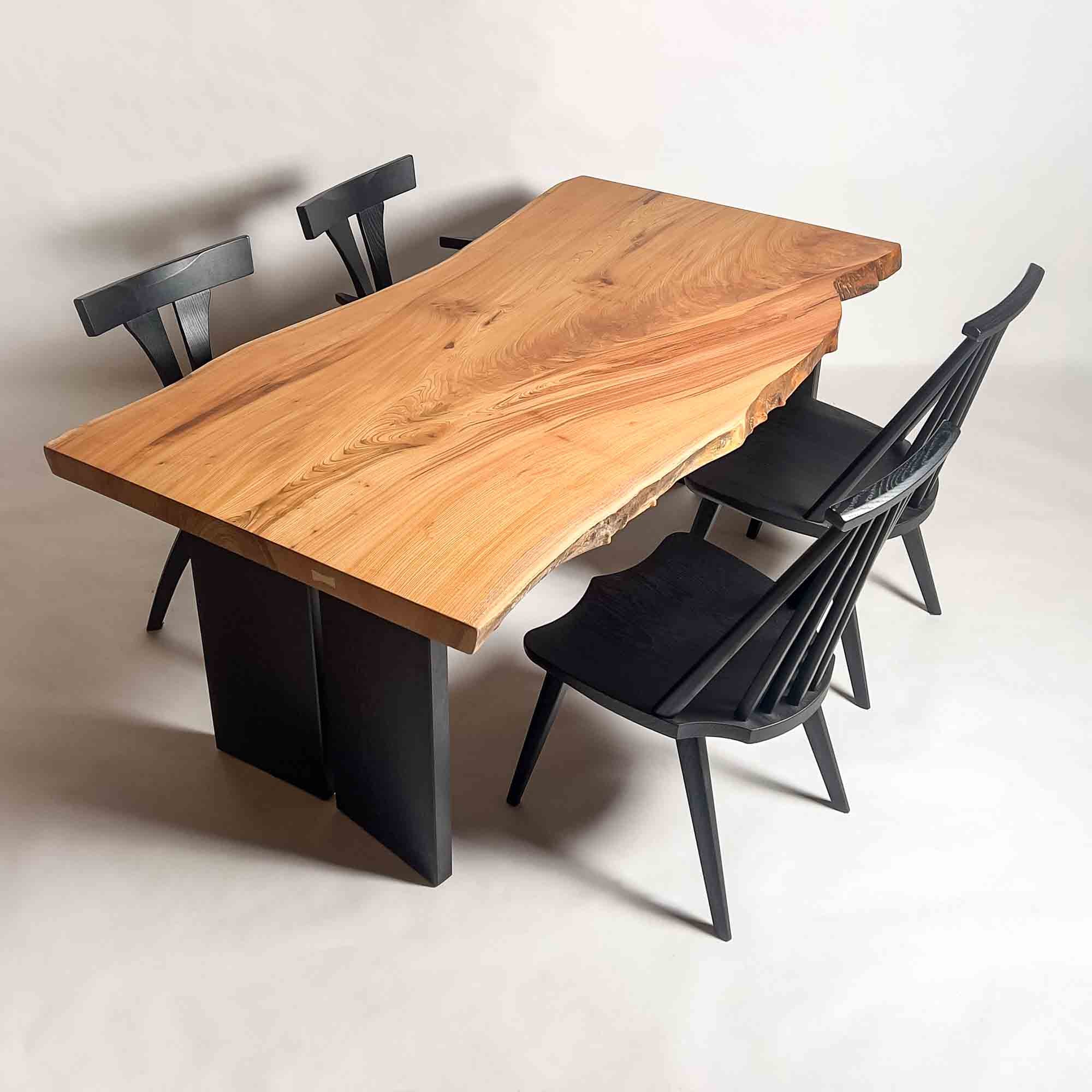 No.2375　欅（けやき）/一枚板ダイニングテーブル