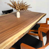 No.2381　モンキーポッド/一枚板ダイニングテーブル