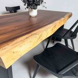 No.2095　モンキーポッド/一枚板ダイニングテーブル