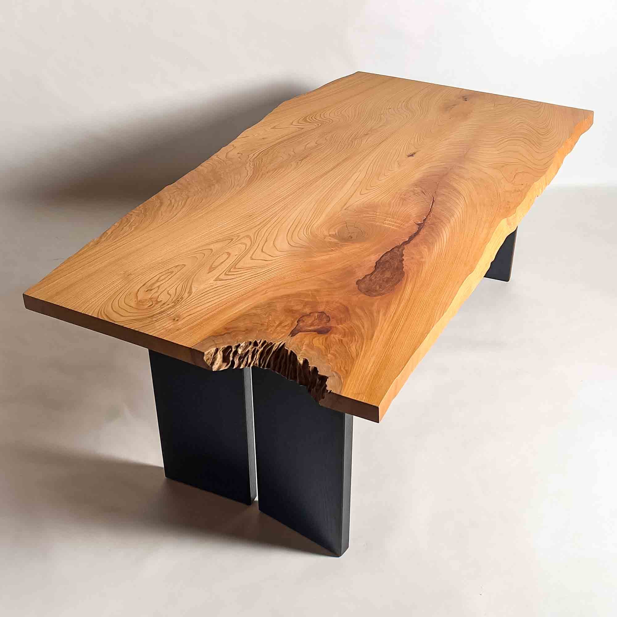 No.2416　欅（けやき）/一枚板ダイニングテーブル