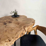 No.2333　ポプラ/一枚板デスク