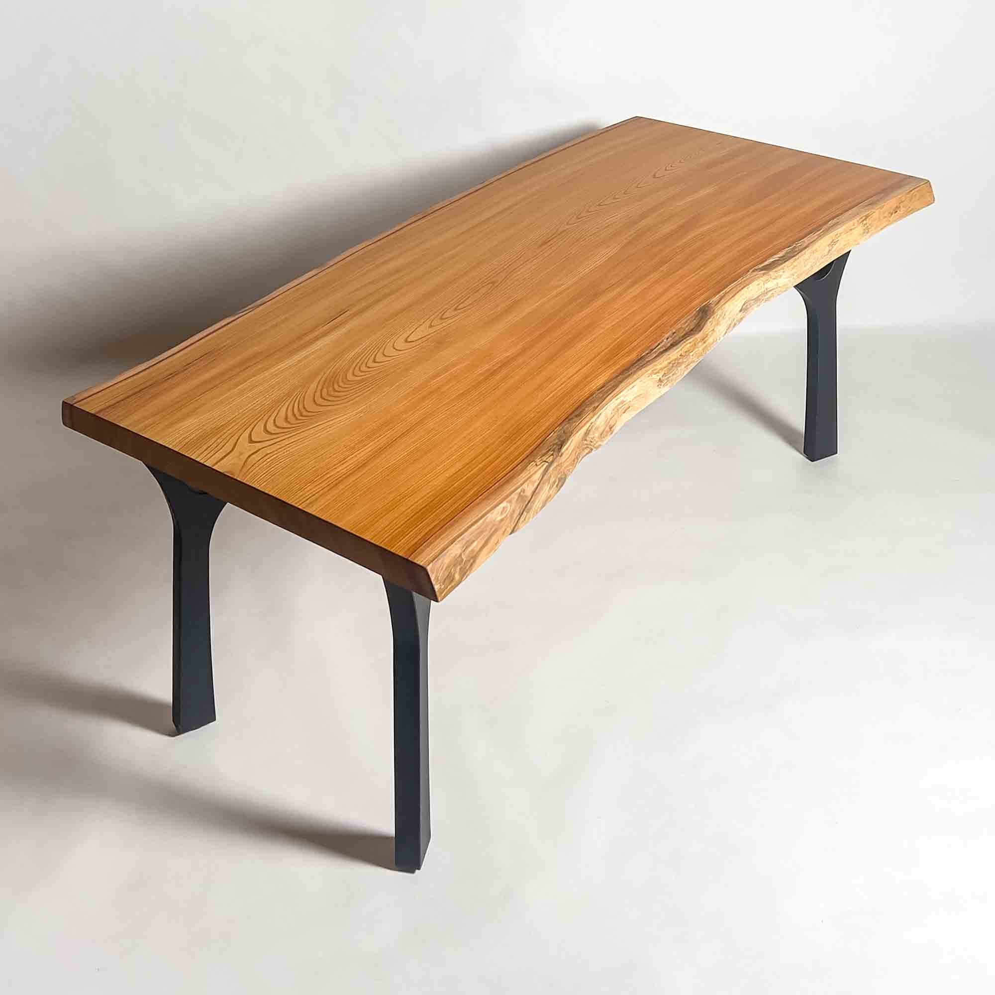 No.2422　欅（けやき）/一枚板ダイニングテーブル