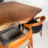 No.2383　欅（けやき）/一枚板ダイニングテーブル