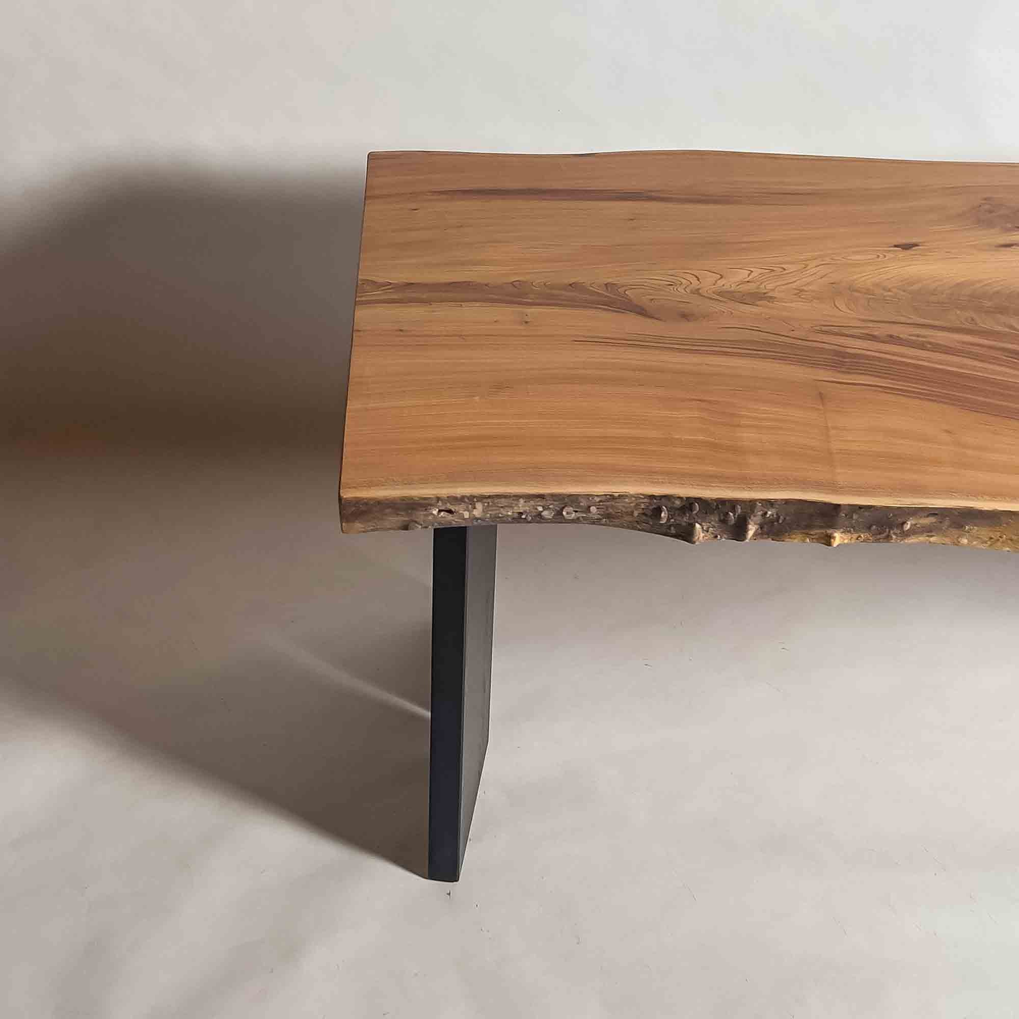 No.2375　欅（けやき）/一枚板ダイニングテーブル