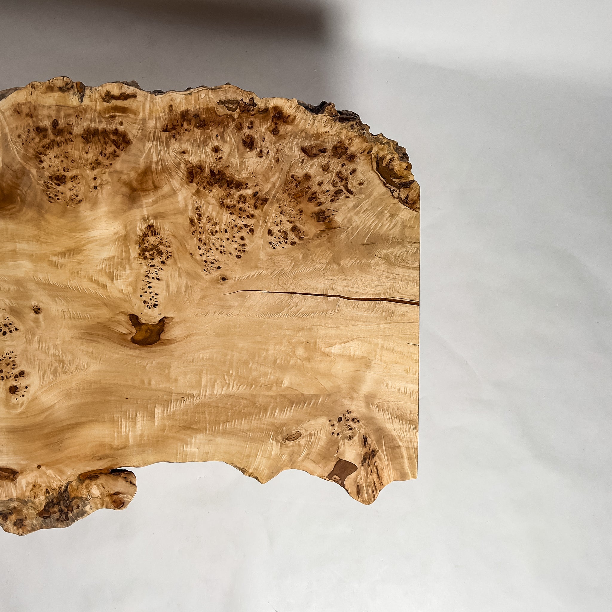 KIDOMEIMOKU ポプラ一枚板ダイニングテーブル｜150cm(4人掛け