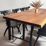 No.2326　モンキーポッド/一枚板ダイニングテーブル