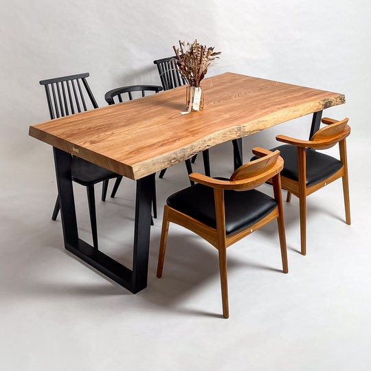 No.2083　欅（けやき）/一枚板ダイニングテーブル