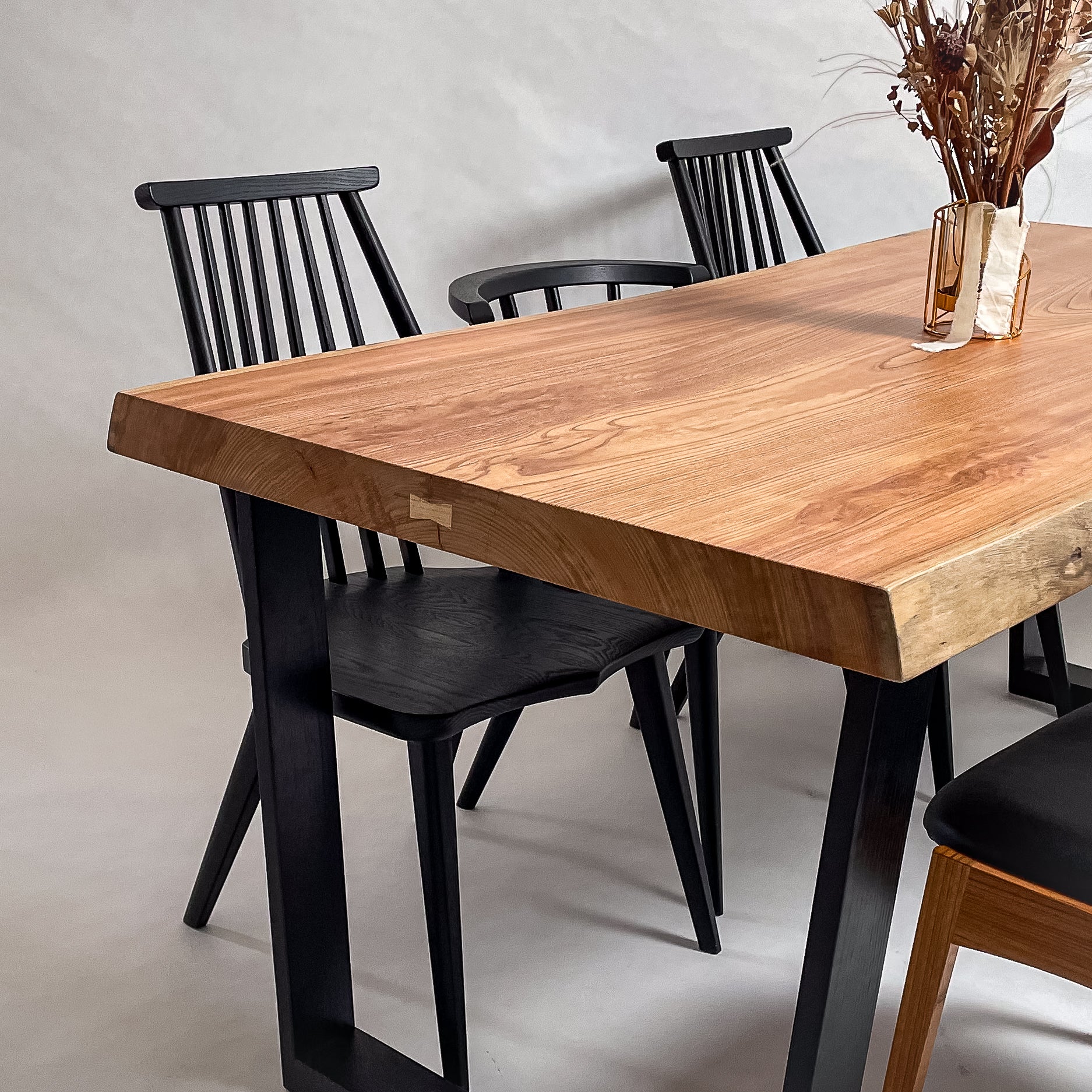 No.2083　欅（けやき）/一枚板ダイニングテーブル