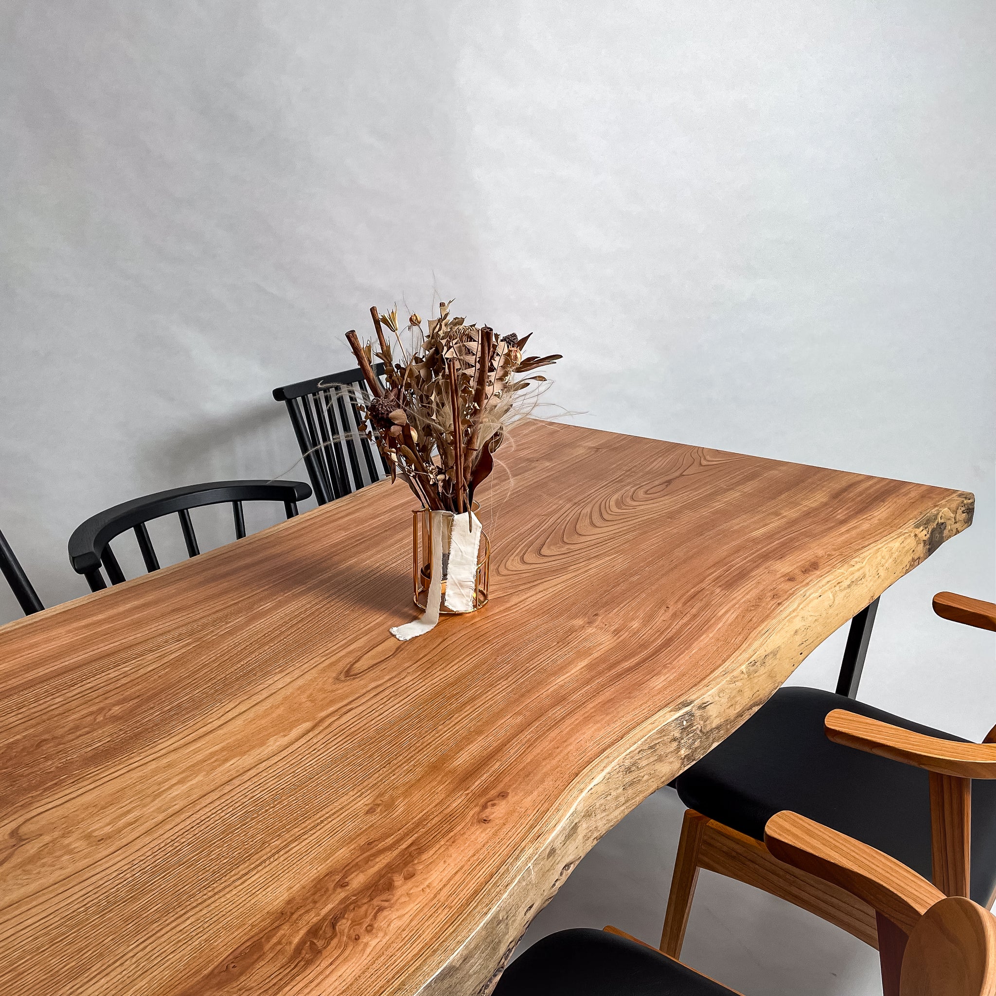 No.2083　欅（けやき）/一枚板ダイニングテーブル