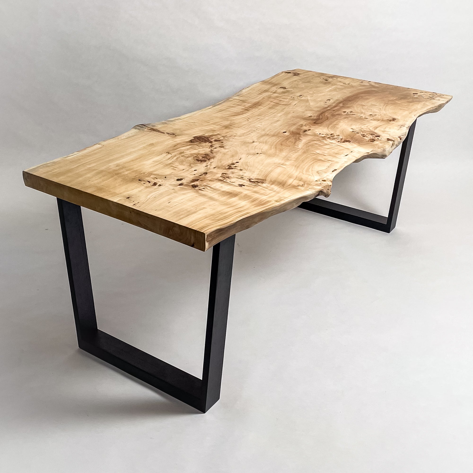 No.2352　ポプラ/一枚板ダイニングテーブル