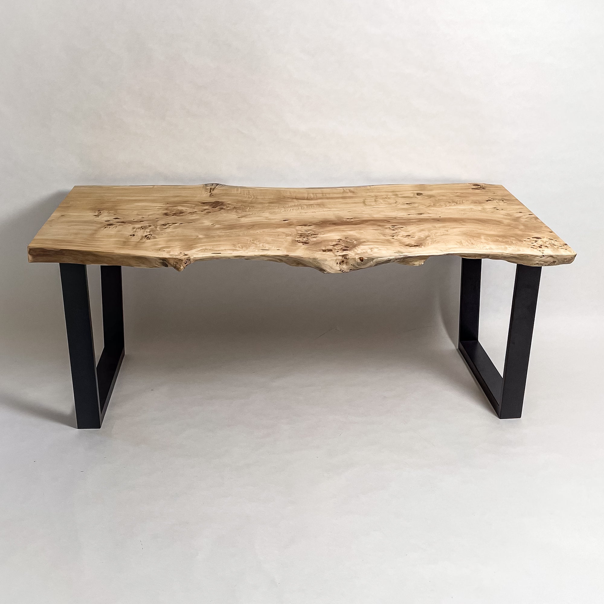 No.2352　ポプラ/一枚板ダイニングテーブル