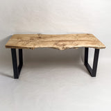 No.2352　ポプラ/一枚板ダイニングテーブル