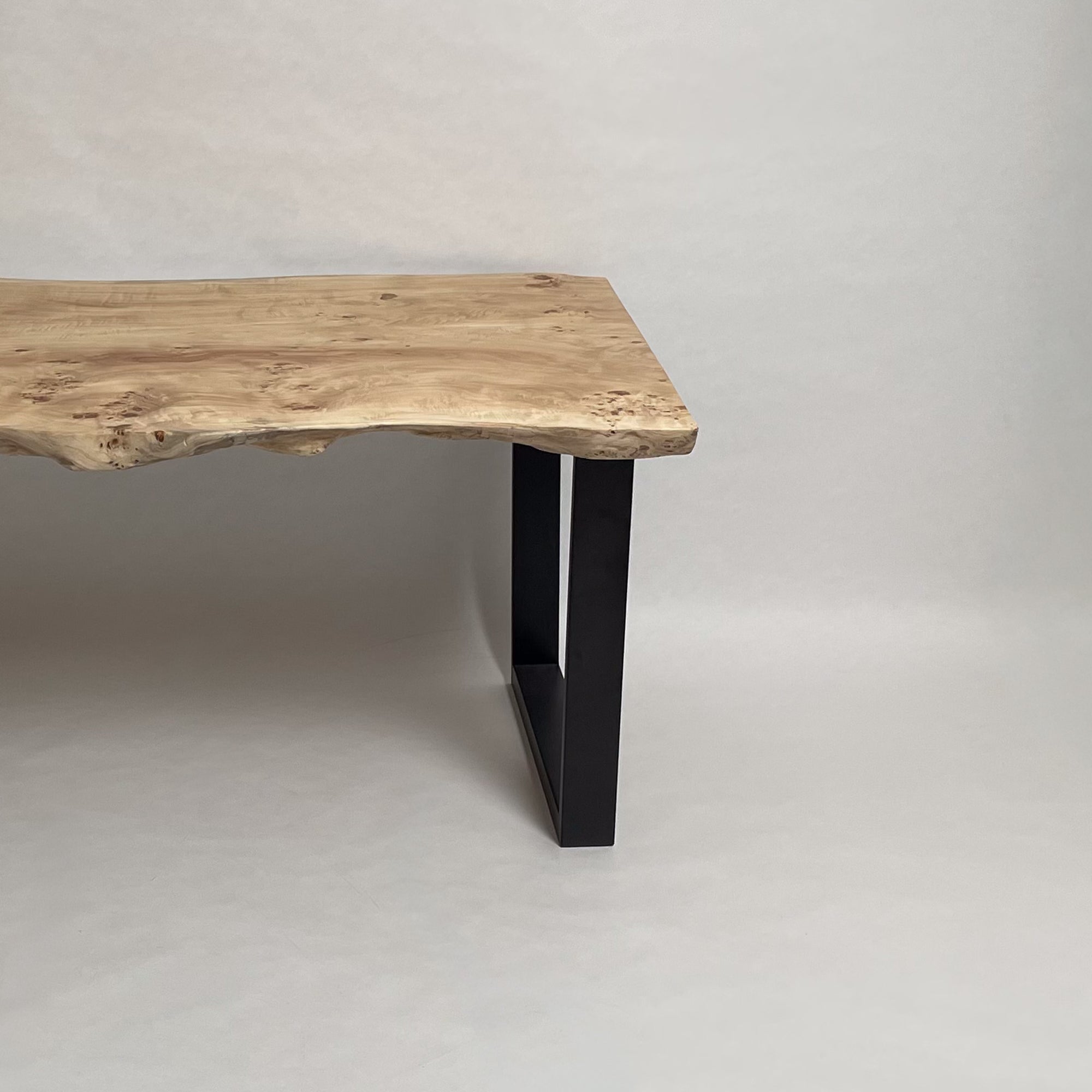 No.2352　ポプラ/一枚板ダイニングテーブル