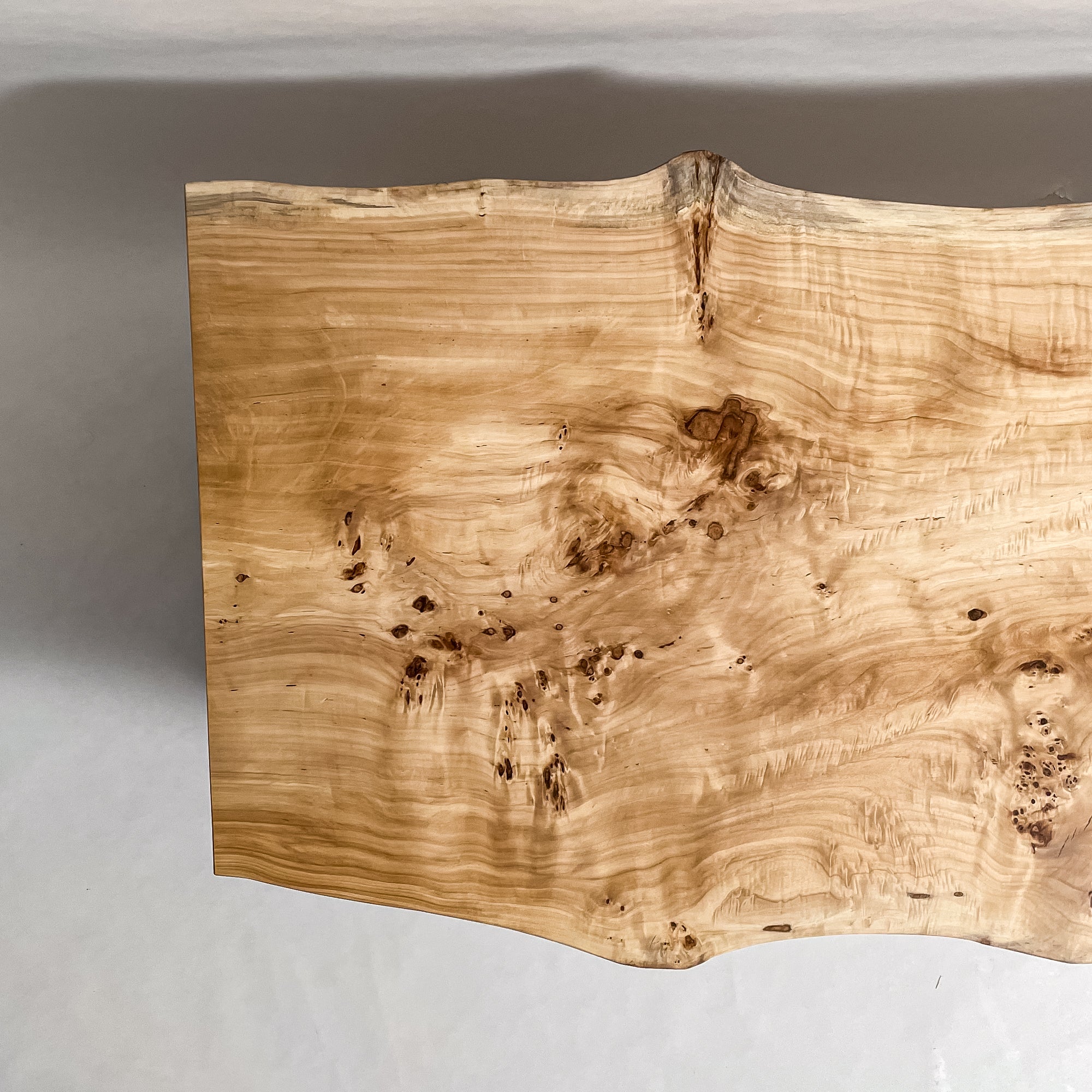 No.2352　ポプラ/一枚板ダイニングテーブル