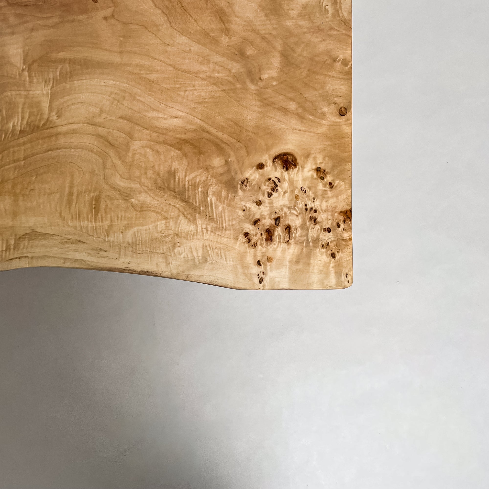 No.2352　ポプラ/一枚板ダイニングテーブル