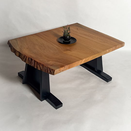 No.2303　欅（けやき）/一枚板ローテーブル