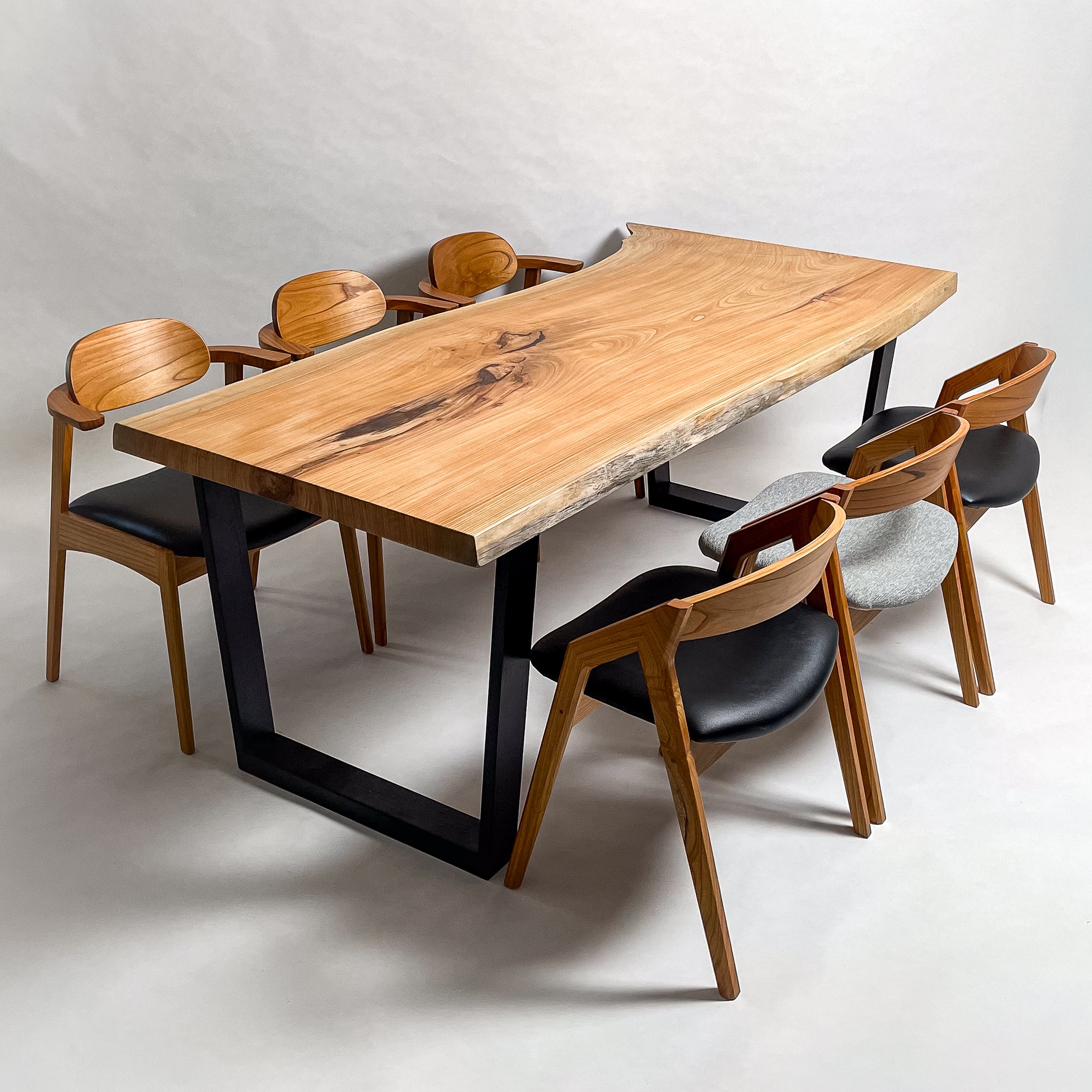 KIDOMEIMOKU 欅一枚板ダイニングテーブル｜190cm – 【公式】鬼童銘木