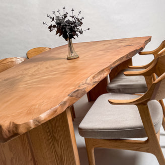 No.2113　屋久杉（やくすぎ）/一枚板ダイニングテーブル