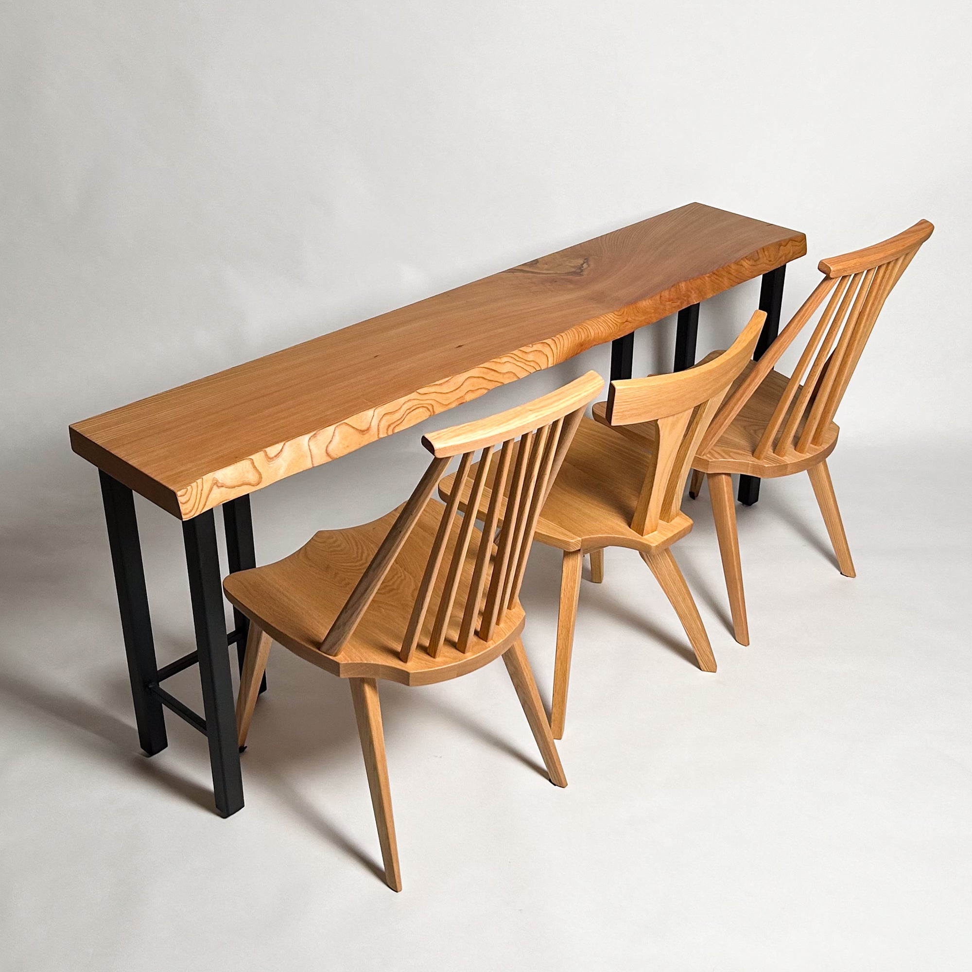 KIDOMEIMOKU 欅一枚板カウンター｜170cm(2人掛け) – 【公式】鬼童銘木