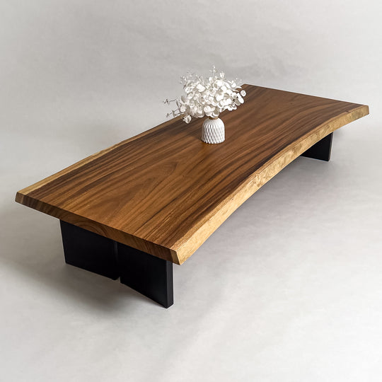 No.2337　モンキーポッド/一枚板座卓