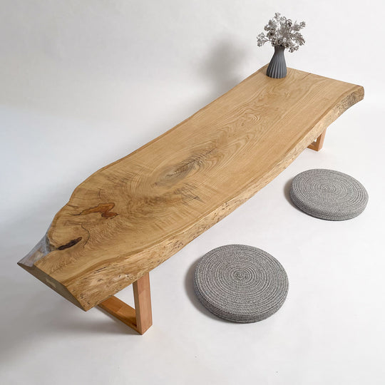 No.1566　栗（くり）/一枚板テレビ台