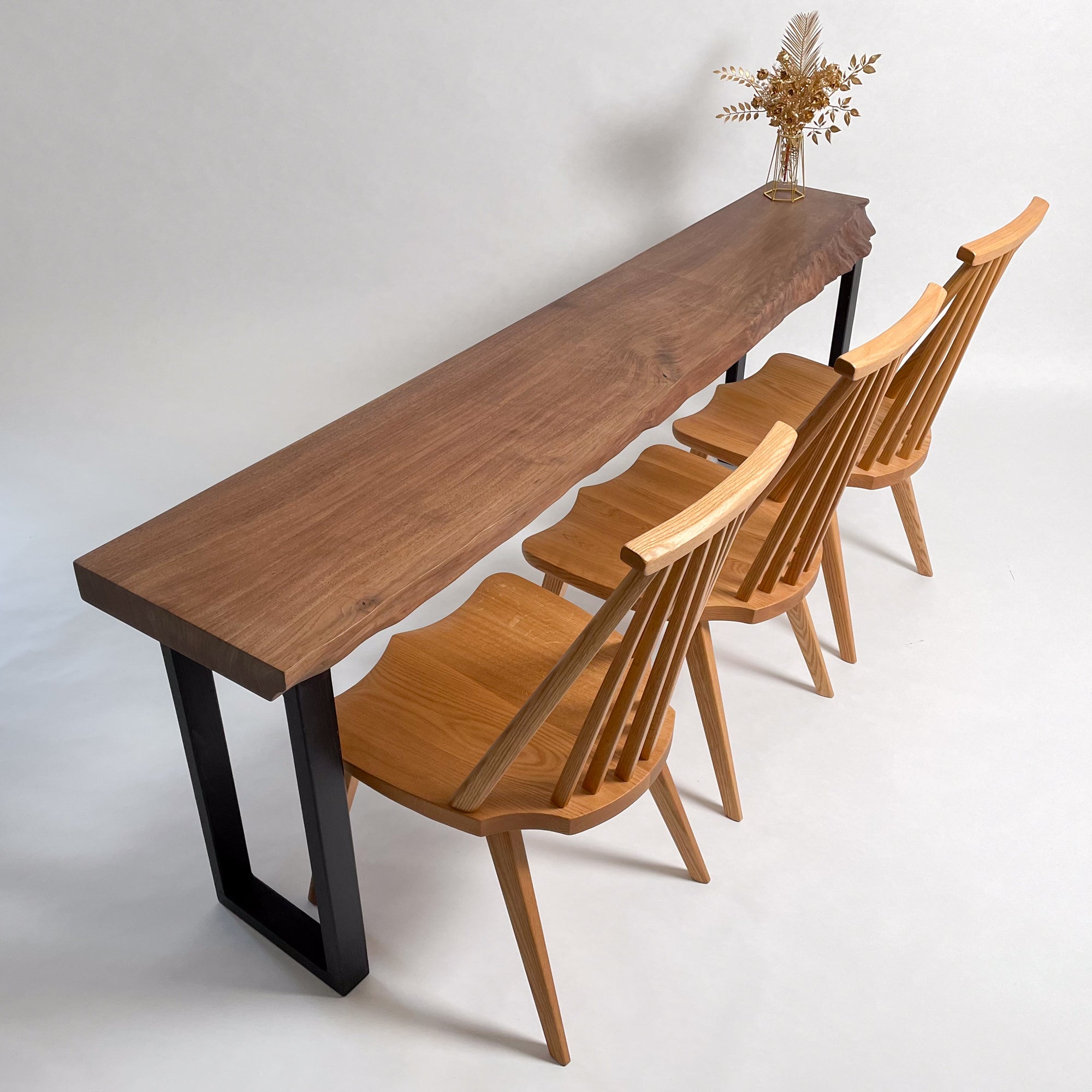 No.1644　ウォールナット/一枚板カウンター