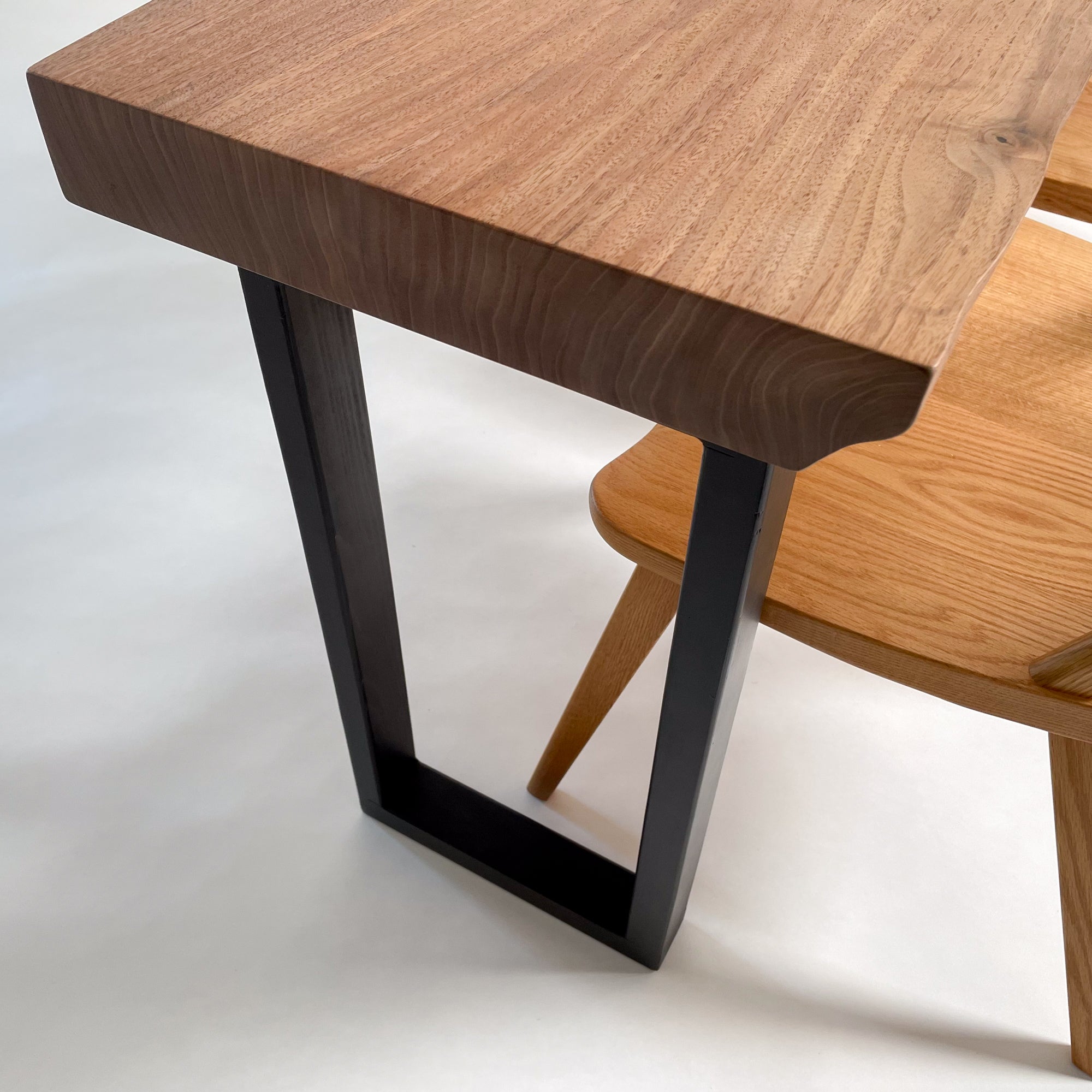 KIDOMEIMOKU ウォールナット一枚板カウンター｜200cm(3人掛け