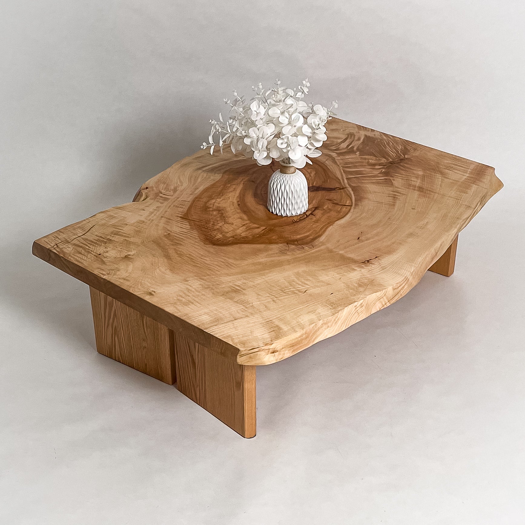 KIDO MEIMOKU 栃一枚板ローテーブル｜124cm – 【公式】鬼童銘木