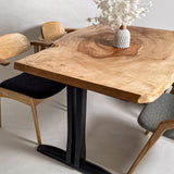 No.2197　栃（とち）/一枚板デスク