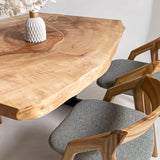 No.2197　栃（とち）/一枚板ダイニングテーブル