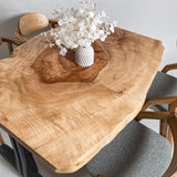 No.2197　栃（とち）/一枚板ダイニングテーブル