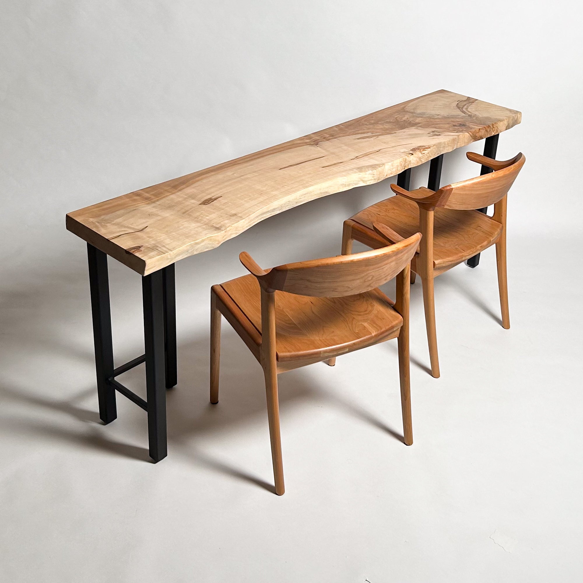 KIDOMEIMOKU 栃一枚板カウンター｜180cm(3人掛け) – 【公式】鬼童銘木