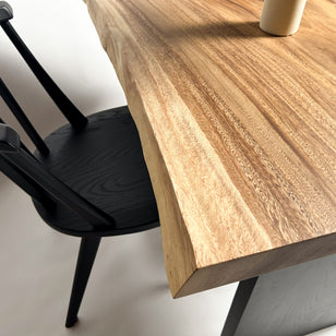 No.1754　モンキーポッド/一枚板ダイニングテーブル