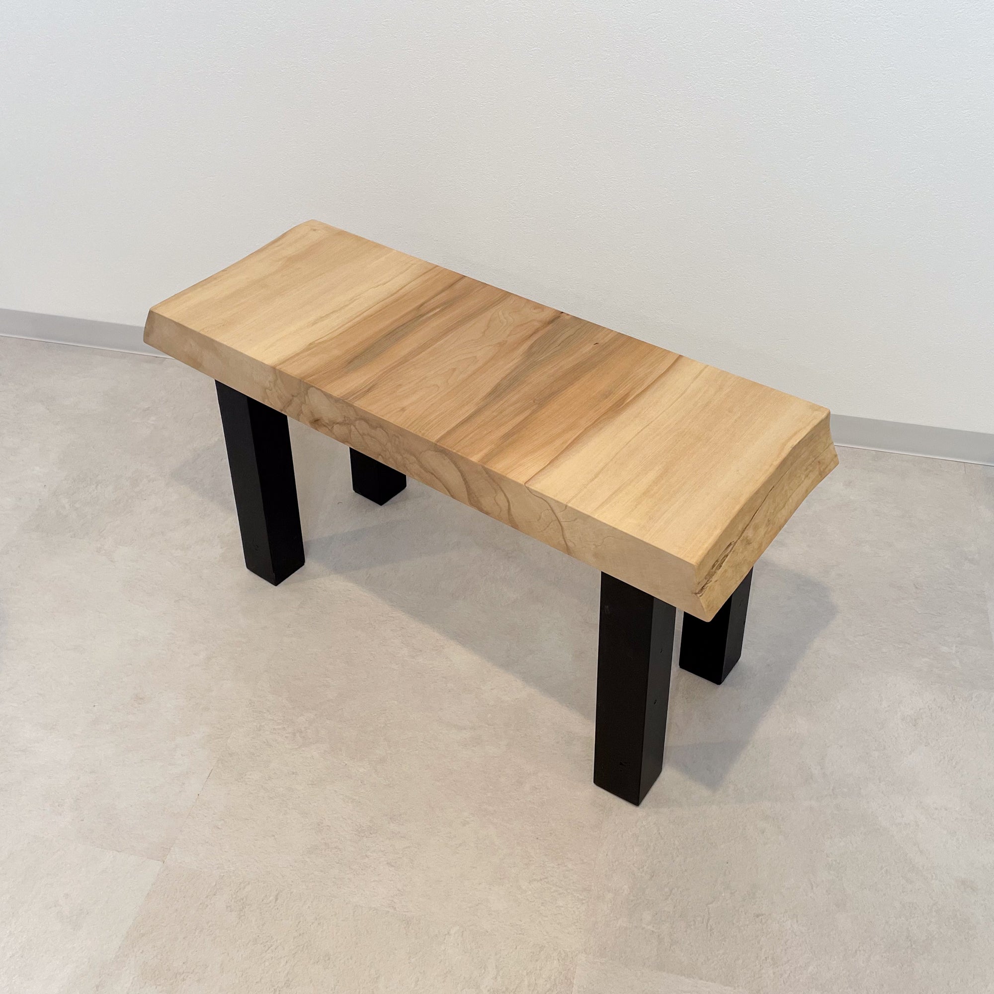 KIDOMEIMOKU 楓一枚板ダイニングテーブル & OSOROISU｜230cm(8人掛け