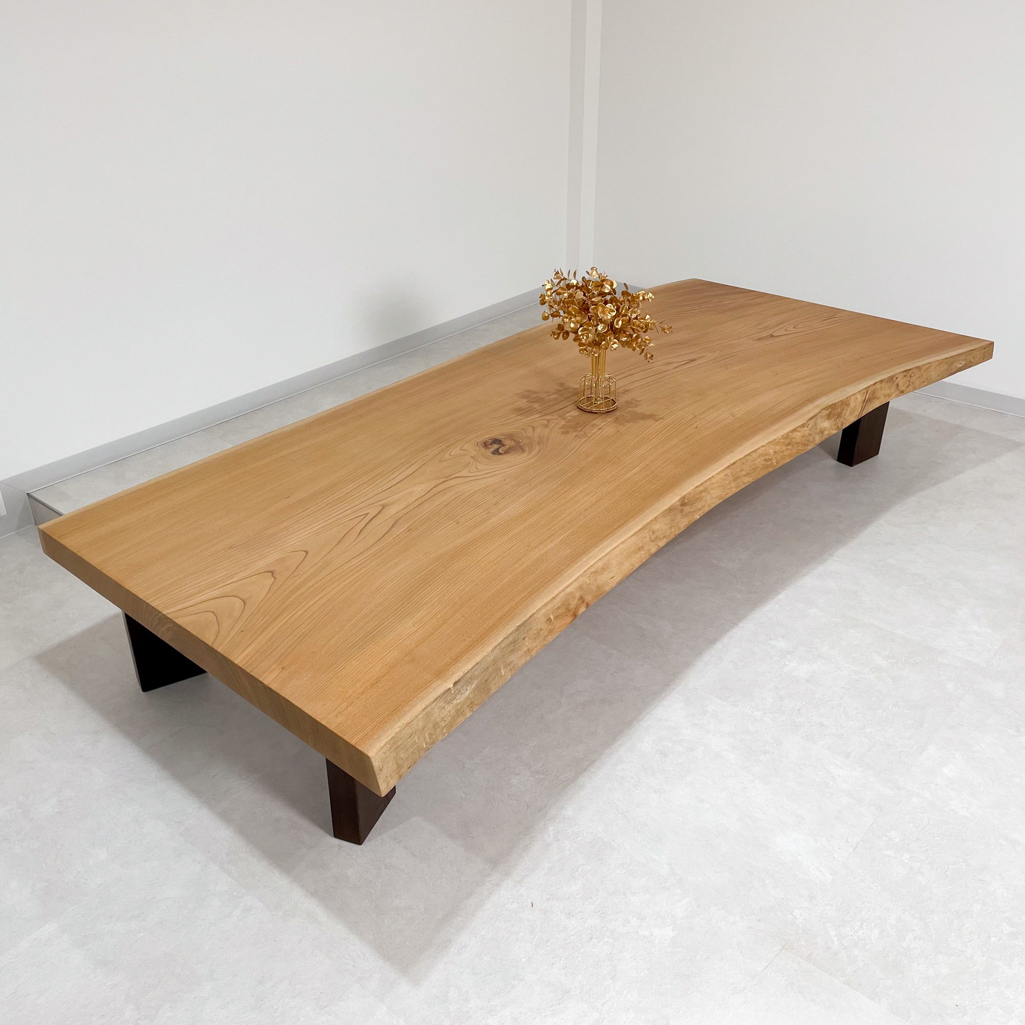 KIDOMEIMOKU 欅一枚板リビングテーブル｜230cm(6~8人掛け) – KIDO