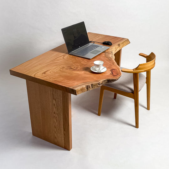 No.2404　欅（けやき）/一枚板デスク