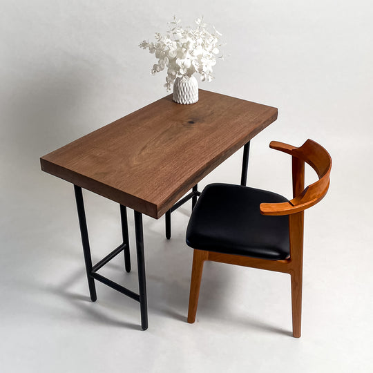 No.2418　ウォールナット/一枚板デスク